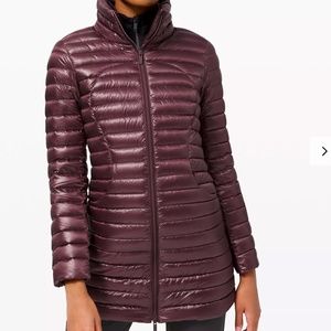 NWT $248 Pack It Down Long Jacket Shine